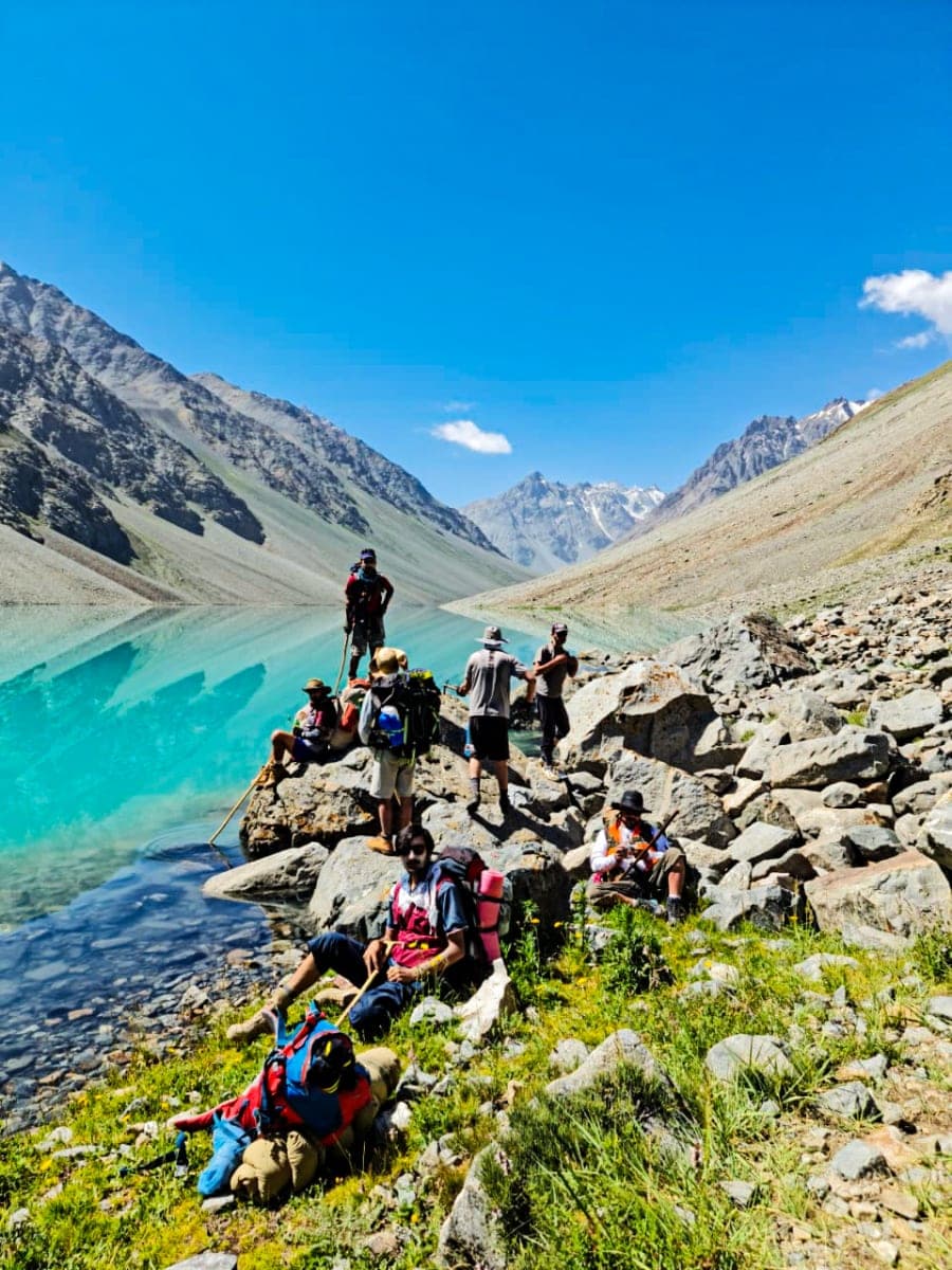 Trek to Baha Lake (Ghizer) from Chitral valley